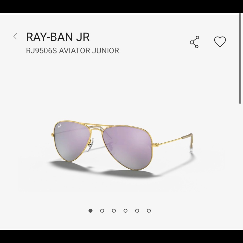 Rayban jr- mirror kids sunglasses